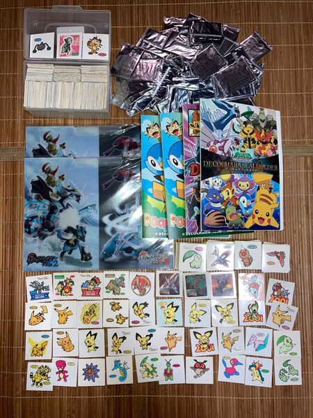 ポケモン デコキャラシール ファイル まとめ売り