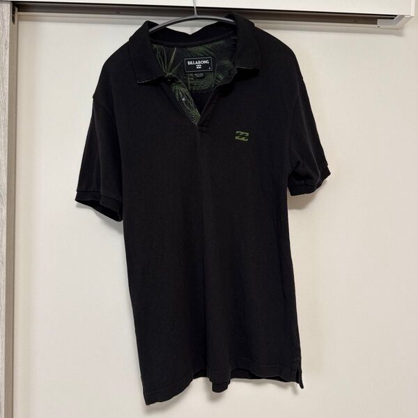 BILLABONG ビラボン 半袖 ポロシャツ メンズ 黒 M