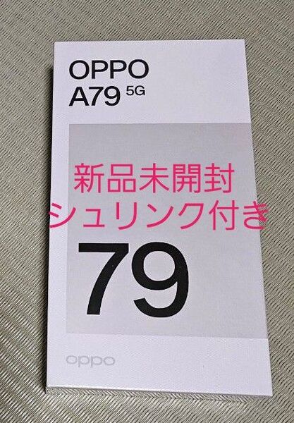 OPPO A79 5G 6.7インチ メモリー4GB ストレージ128GB グローグリーン 新品未開封品