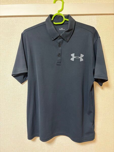 UNDER ARMOUR ポロシャツ メンズ ブラック LG