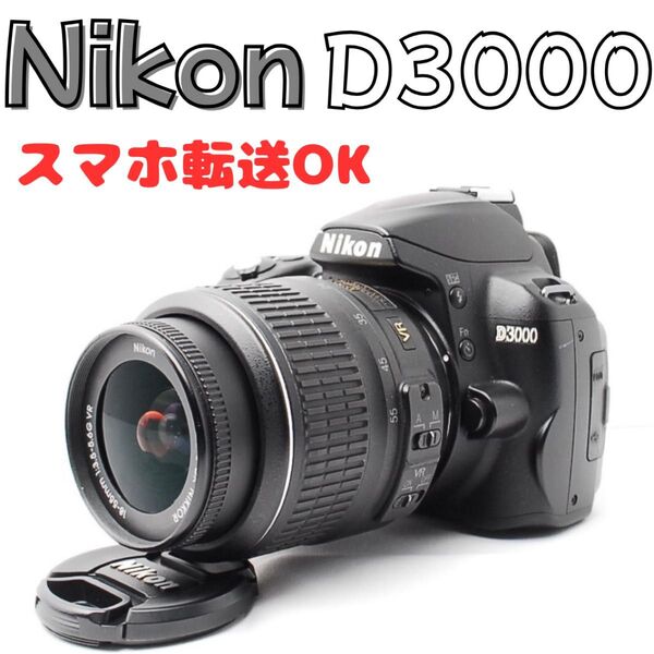 軽くて使いやすい★Nikon D3000で旅・日常・人物撮影を楽しめる一台!!