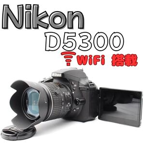 Wi-Fiでスマホ転送!!Nikon D5300セット☆バッグ・保護フィルター付