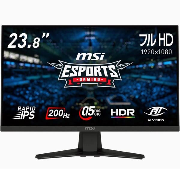 MSI Optix MAG241VC ゲーミングモニター 23.8インチ