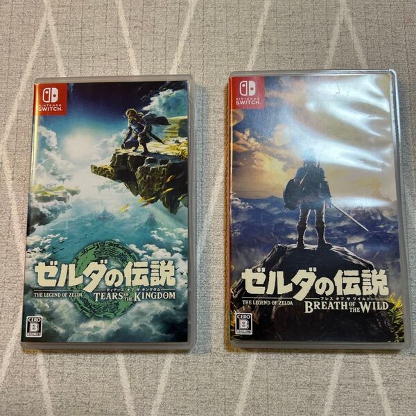 Switch ゼルダの伝説 ティアーズオブザキングダム ブレスオブザワイルド 2本セット