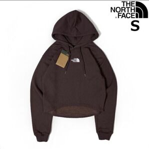 THE NORTH FACE ショート丈フーディー ブラウン S 未使用