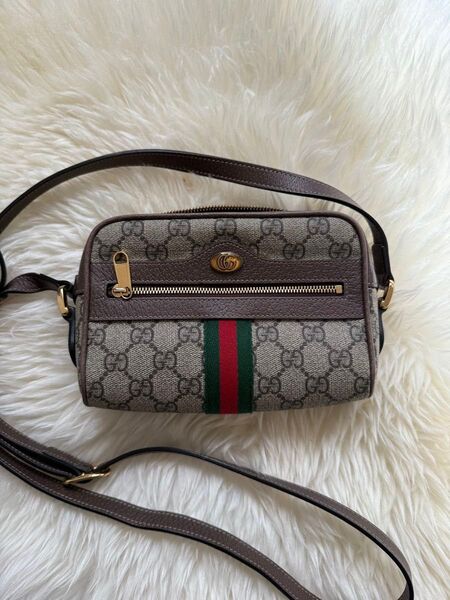 正規品 グッチ GUCCI オフィディア シェリーライン ショルダーバッグ