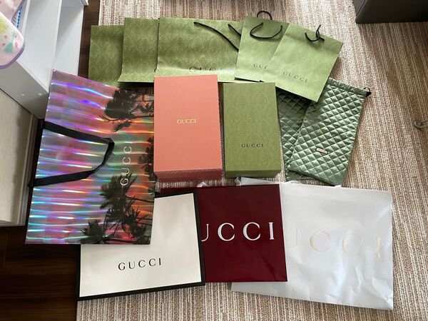 GUCCI ショップ袋 箱 まとめ売り