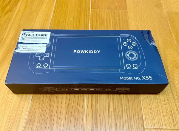 【通電確認のみ新品同様】POWKIDDY X55 ブラック 16GB 5.5インチ中華ゲーム機