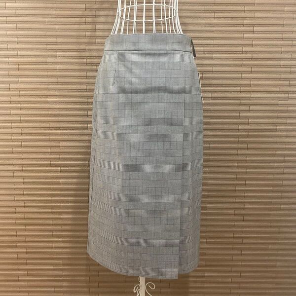 UNIQLOグレンチェックタイトスカート★ハイウエスト★Lサイズ