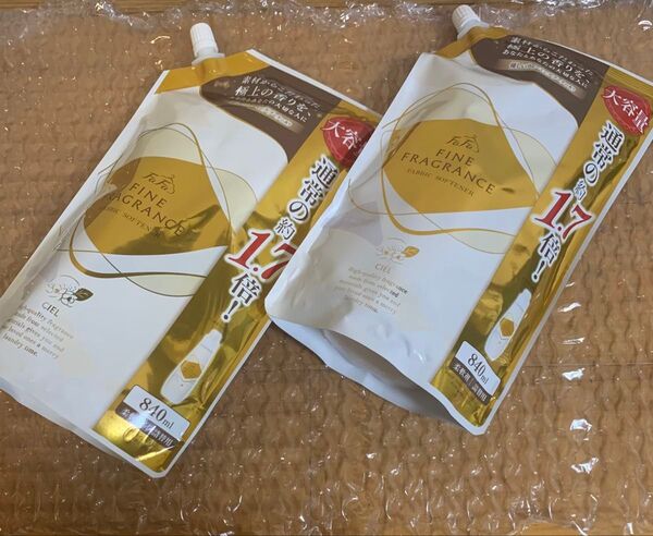 ファーファ ファインフレグランス シエル 柔軟剤詰め替え CIEL 840ml