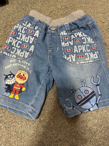 アンパンマン ハーフパンツ デニム 90 半ズボン 子供服