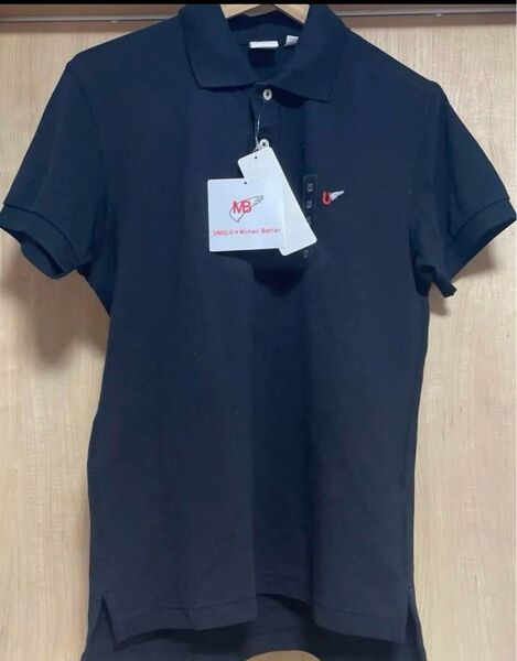 UNIQLO マイケルバスティアン 黒 ポロシャツ M 半袖 ユニクロ