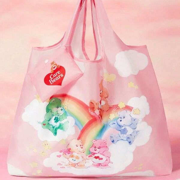 573【新品未開封】 Care Bears(ケアベア) エコバッグ ピンク
