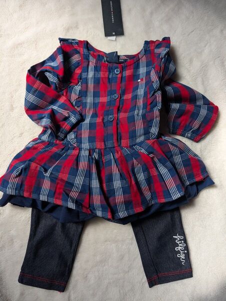 トミーヒルフィガー 80 新品ベビー服 タグ付き