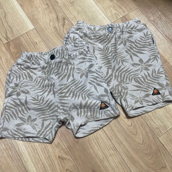 100cm110cm ズボンセット お揃いコーデ ハーフパンツ ショートパンツ 短パン パンツ