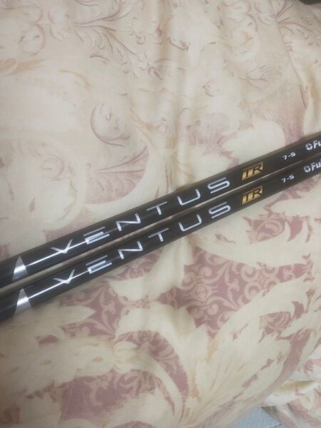 2本セット タイトリストFW用スリーブ付シャフト ベンタス VENTUS TR BLACK ブラック 7S 3W 5W等