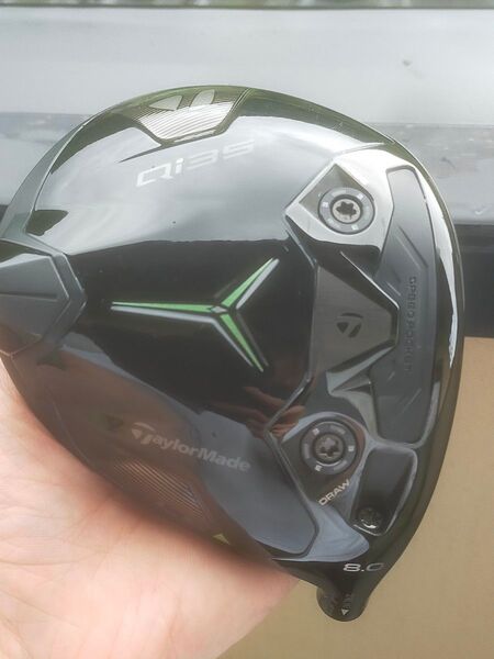 Qi35 LS ドライバー デザイナーシリーズ ブラック BLACK 8度 ヘッドのみ ヘッドカバー有り