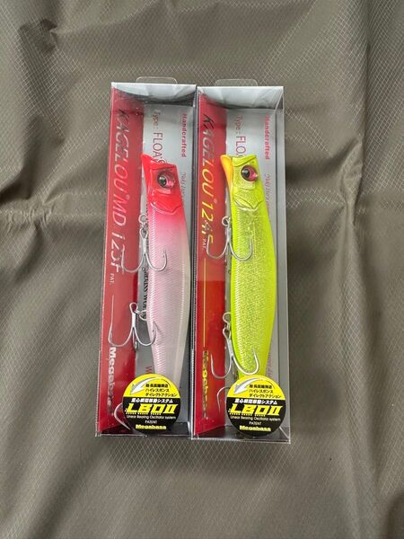 メガバス megabss KAGELOU カゲロウ124F &MD125F 2個セット未使用品