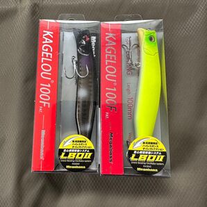 メガバス megabss KAGELOU カゲロウ100F オリカラ 含む 2個セット 未使用品
