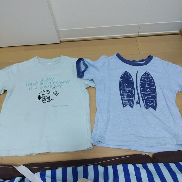 夏物 半袖Tシャツ 男の子 子供服 サイズ120 ユニクロ
