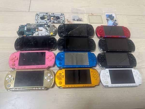 ジャンク PSP3000 8台+2000 2台+1000 2台+パーツ類