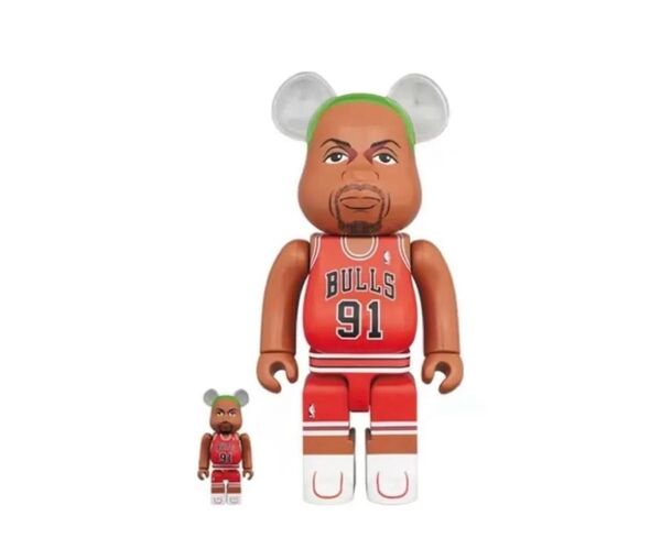 BE@RBRICK Dennis Rodman 100% & 400%