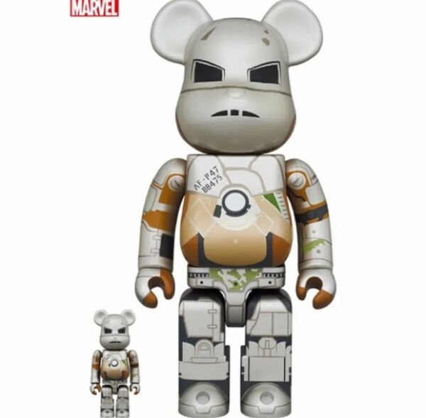 BE@RBRICK IRON MAN MARK Ⅰ 100% & 400%