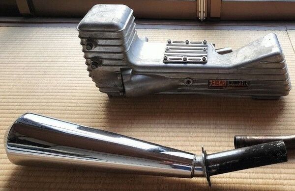 【中古】旧SRX-6/4用 ヨシムラ 初期型サンパー マフラー