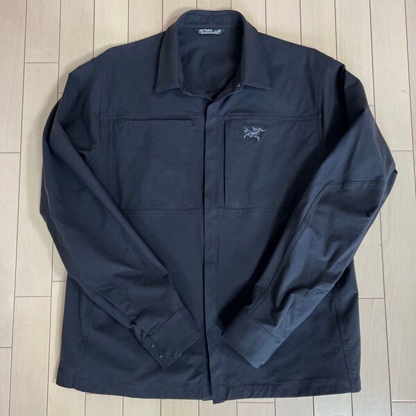 ARC'TERYX アークテリクス クロニン コットン オーバーサイズ シャツ ブラック L