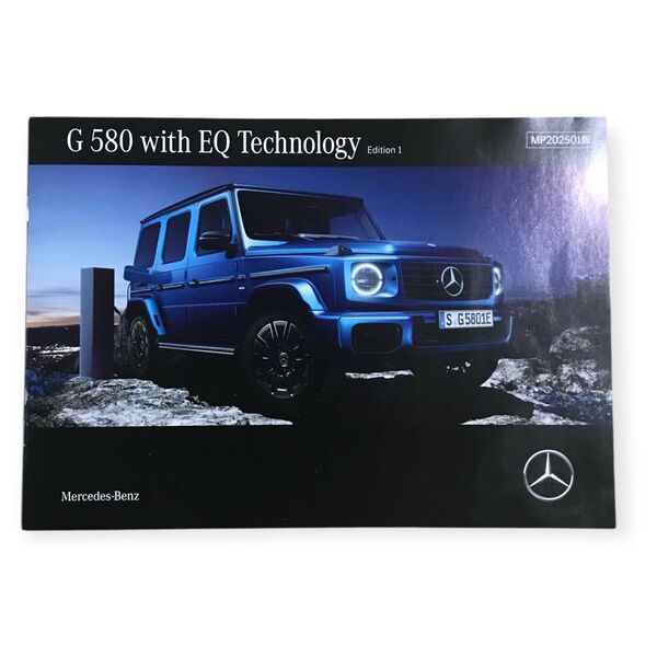 メルセデスベンツ ベンツ Gクラス G580withEQ technology ev 店頭商談限定カタログ