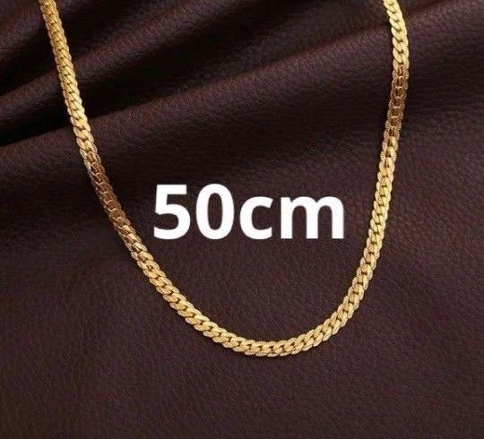 18K刻印入り 50cm 喜平 ゴールドネックレス k18 金 金張り ゴールド