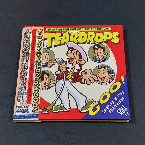 【送料込】The 5 TEARDROPS /GOO! 紙ジャケット ボーナストラック2曲 CD 帯付