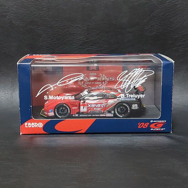 【送料込】 EBBRO 1/43 ザナヴィ ニスモ GT-R 2008 ニスモフェスティバル