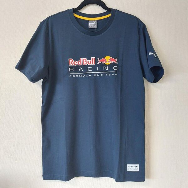 【送料込 未使用】PUMA レッドブル RACING ロゴTシャツ Formula one team モータースポーツ