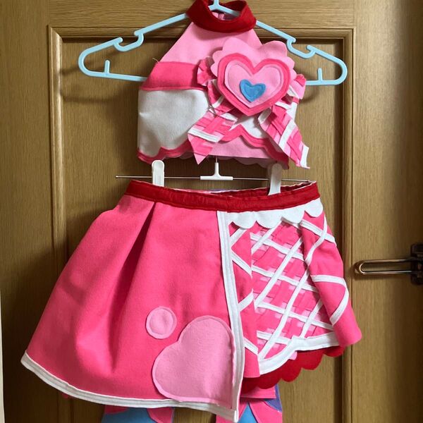 キュアアイドル 衣装 ハンドメイド