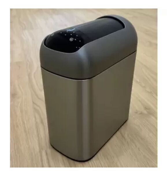 EKO(イーケーオー)アストロスリムセンサー式ゴミ箱10L シルバーゴミ箱 ダストボックス シルバー