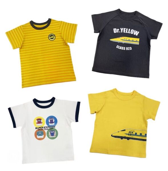 110サイズ JR EAST キッズ 半袖 Tシャツ 4枚セット Tシャツ 半袖 Tシャツ 半袖Tシャツ 半袖