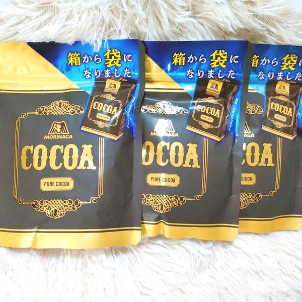 森永ココア 純ココア 110g×3袋 ココアパウダー 森永製菓