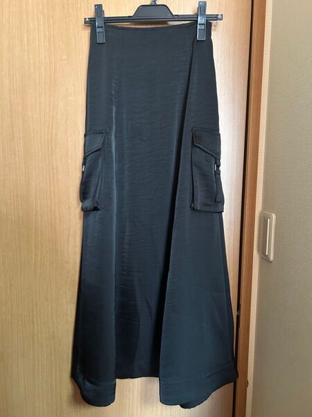【新品未使用】Heather ヘザー Aラインカーゴスカート ロングスカート