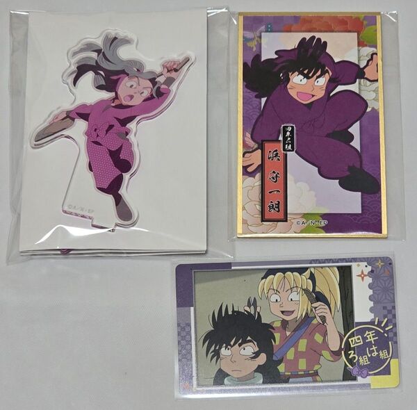 忍たま乱太郎 アクリルスタンドコレクション Lite 華絵札色紙コレクション スナップマイド 綾部喜八郎 浜守一郎 斉藤タカ丸