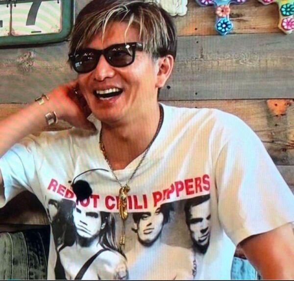 M RED HOT CHILI PEPPERS キムタク Tシャツ 木村拓哉