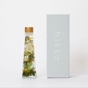 ハーバリウム プリザーブドフラワー お手入れ不要 グリーン hikka ヒッカ