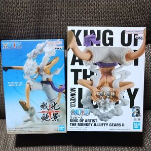 ワンピース フィギュア 2個セット ルフィ ギア5 戦光絶景