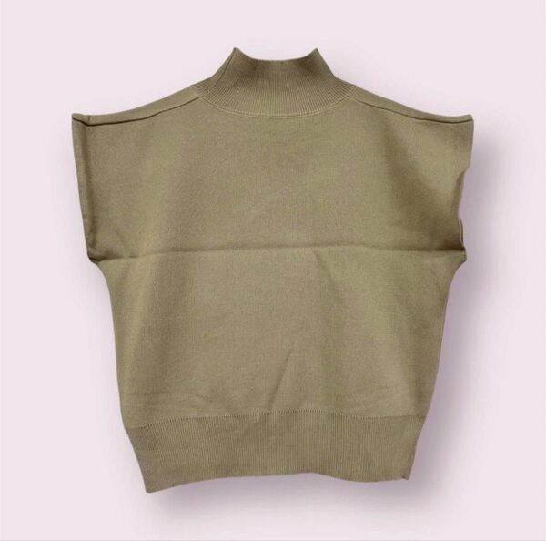 半袖 オフィスカジュアル レディース Tシャツ フレンチスリーブ サマーニット