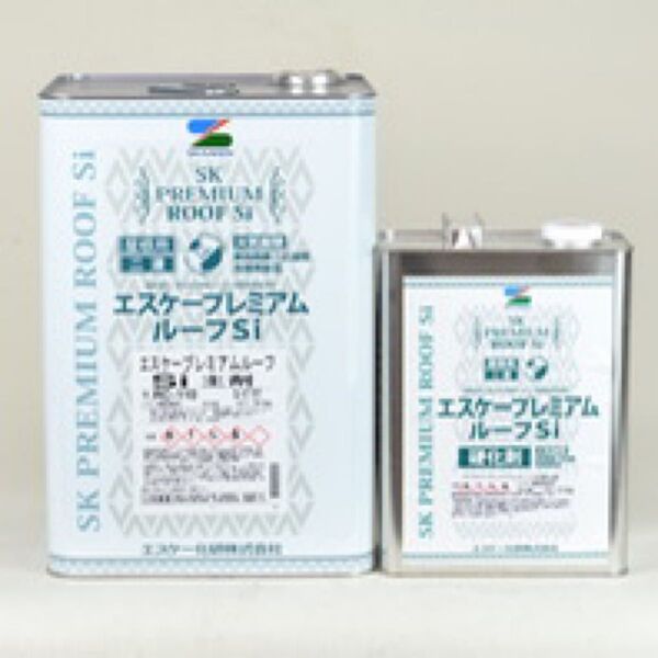 プレミアムルーフsi スレートブラック 硬化剤セット 新品未開封 屋根材 ペンキ 塗料