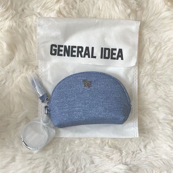 新品 ジェネラルアイディア 韓国ブランド ポーチ バッグチャーム 小銭入れ コインケース AirPodsケース