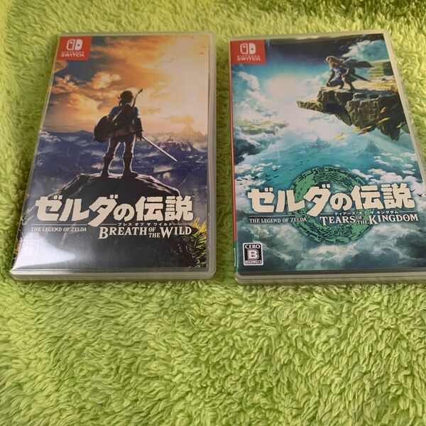 ゼルダの伝説 ブレスオブザワイルド ティアーズオブザキングダム セット 動作確認済み Nintendo Switch 任天堂