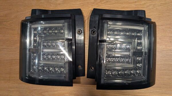 デリカD5 前期 龍鬼眼 LED クリアテール ランプ