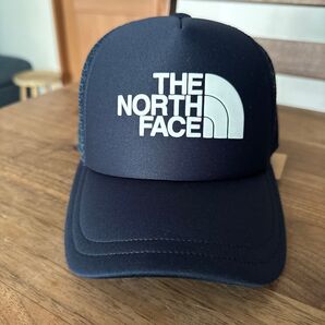 THE NORTH FACE トラッカーキャップ ネイビー キッズ頭囲50〜53cm