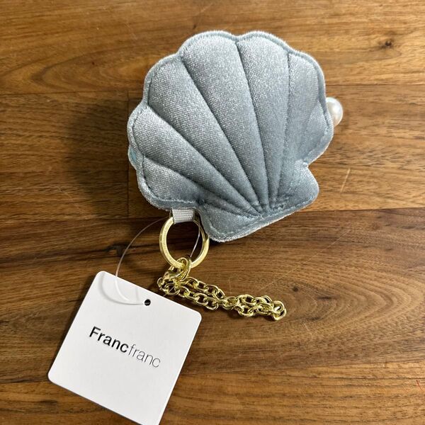 トートバッグ バッグチャームエコバッグ シェル ミント レディース Francfranc